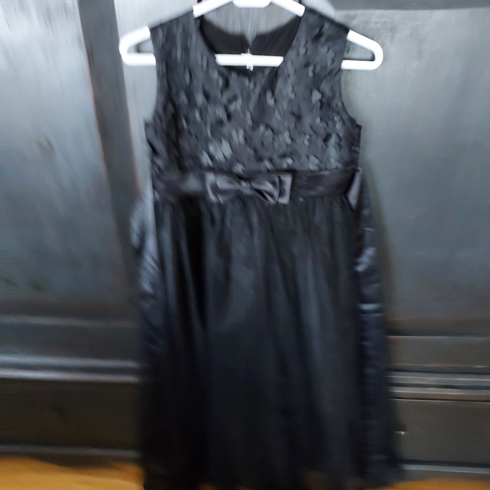 Elegant Black Kids Dress